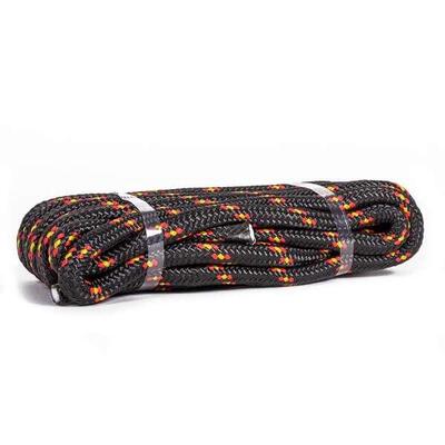 Polypropyleen touw - orange/black - 14mm - 10m