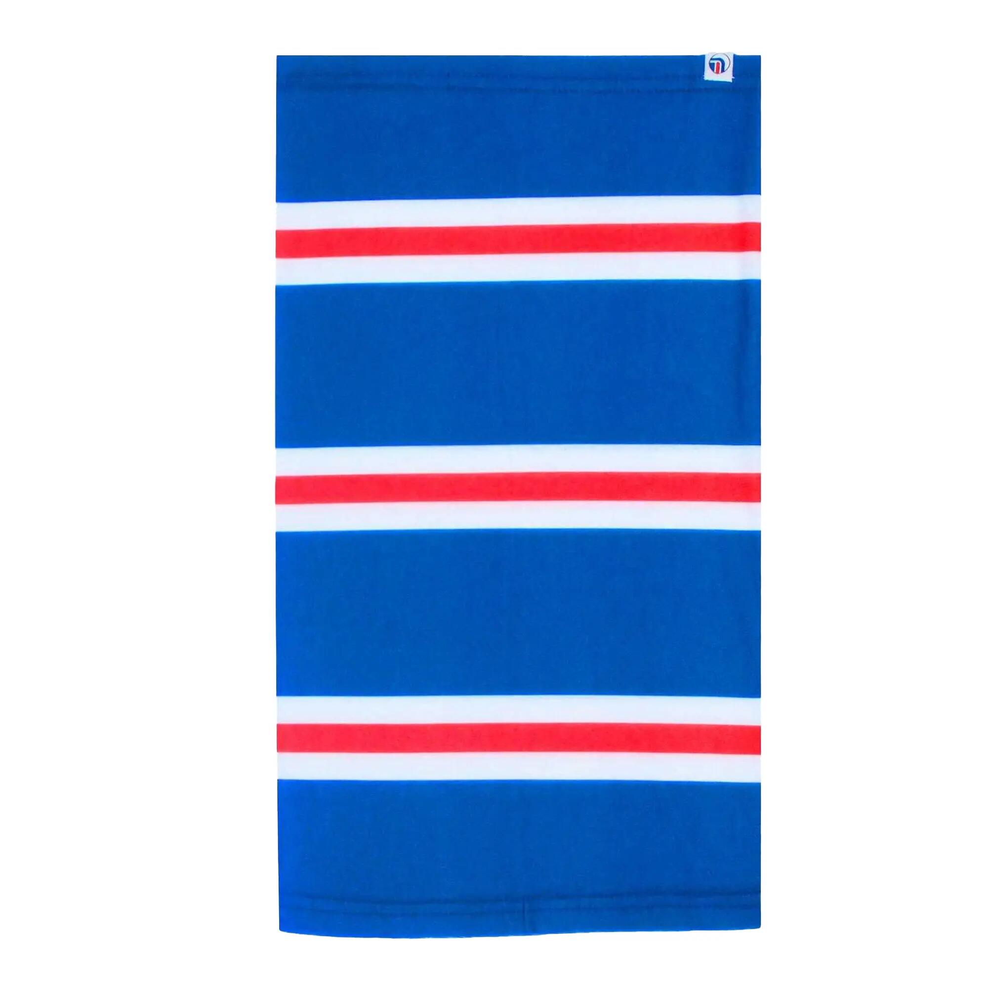 Snood Motif/style Rayé MANCHESTER (Bleu) 2/3