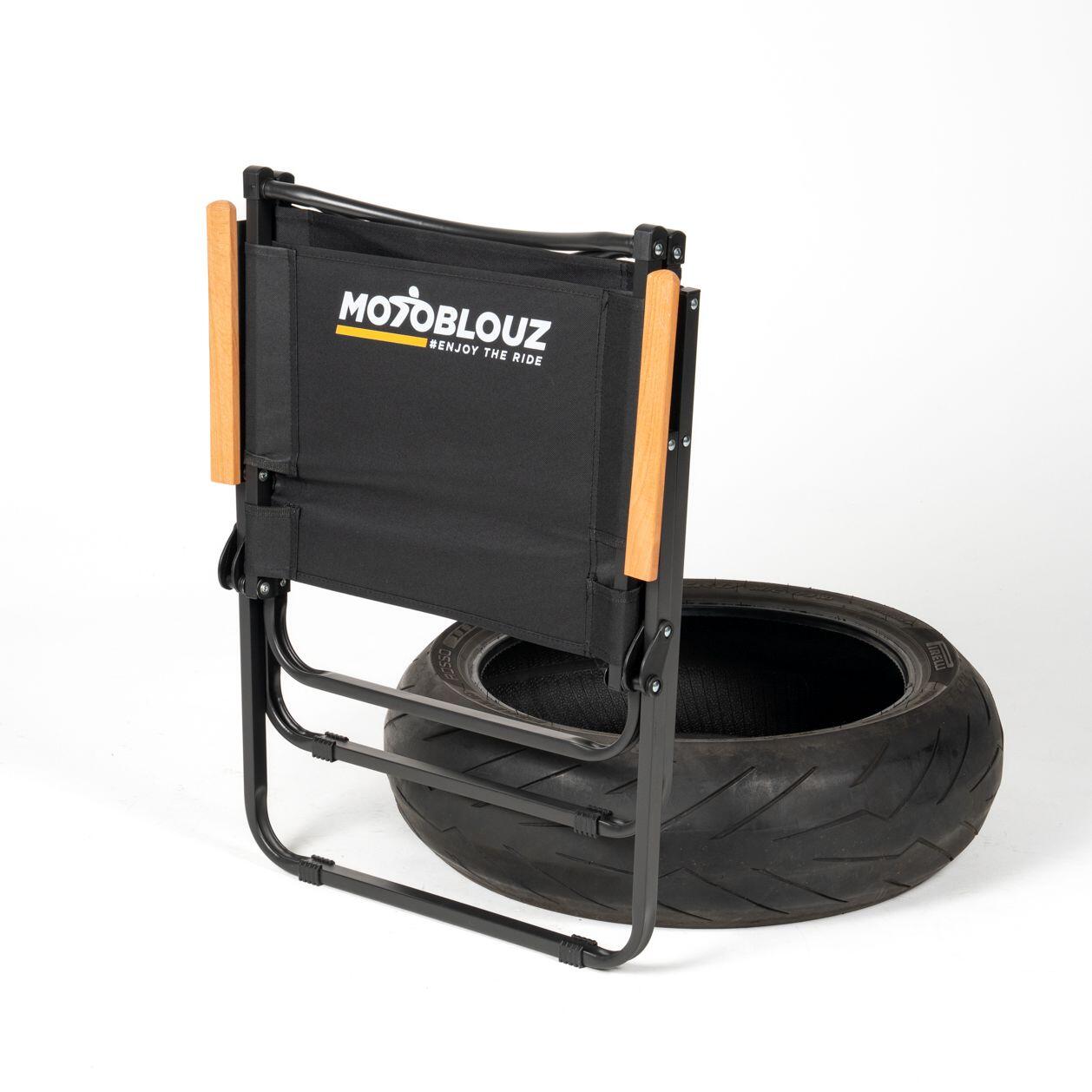 Chaise paddock pliante compacte MOTOBLOUZ 2/5