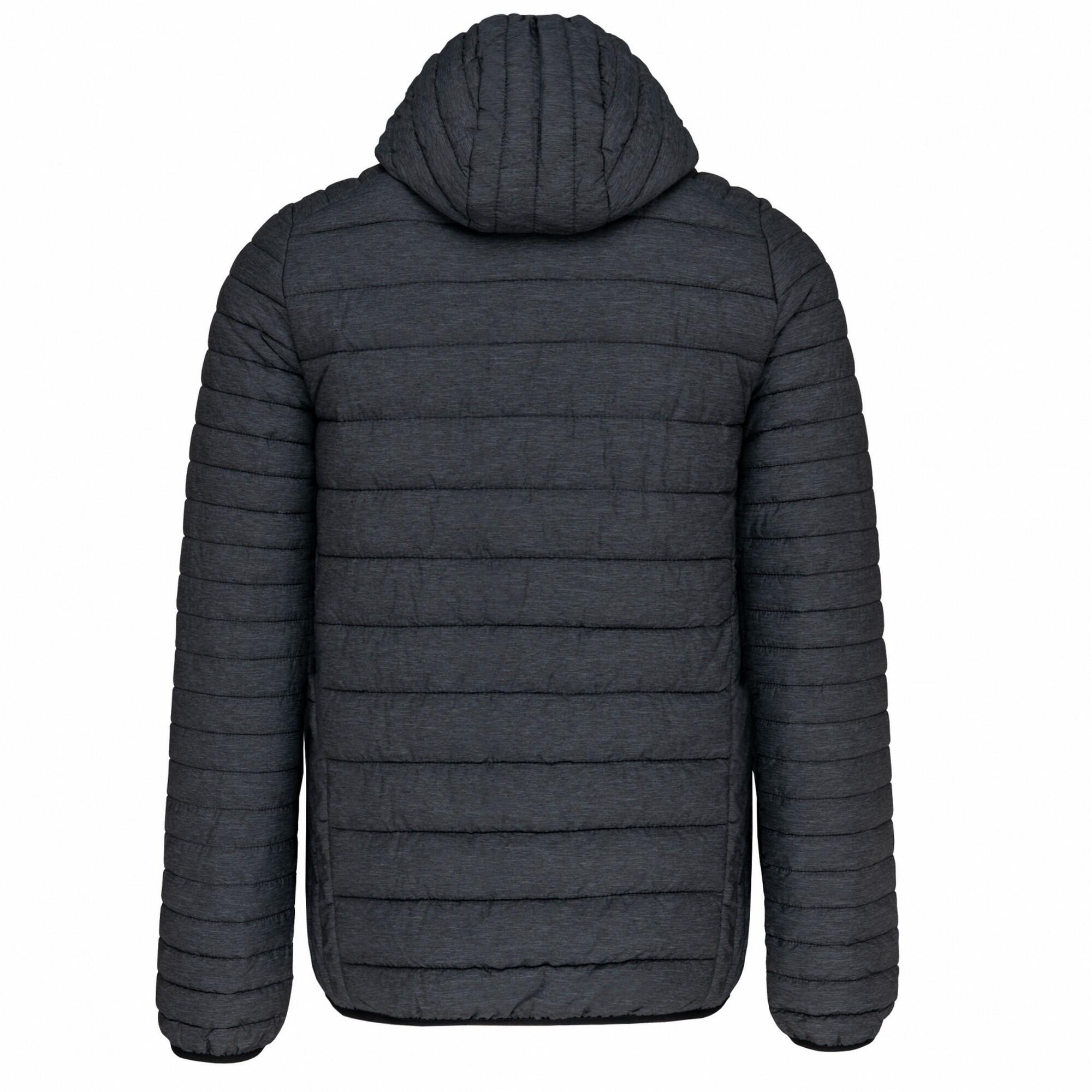 Steppjacke Leicht für Herren Dunkelgrau 2/3
