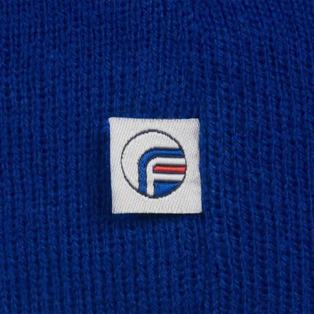 Bonnet Motif/style Emblème MANCHESTER (Bleu) 4/4