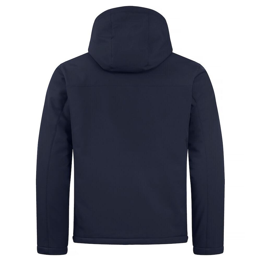 Giacca Soft Shell Imbottita Uomo Clique Blu Navy Scuro 2/6