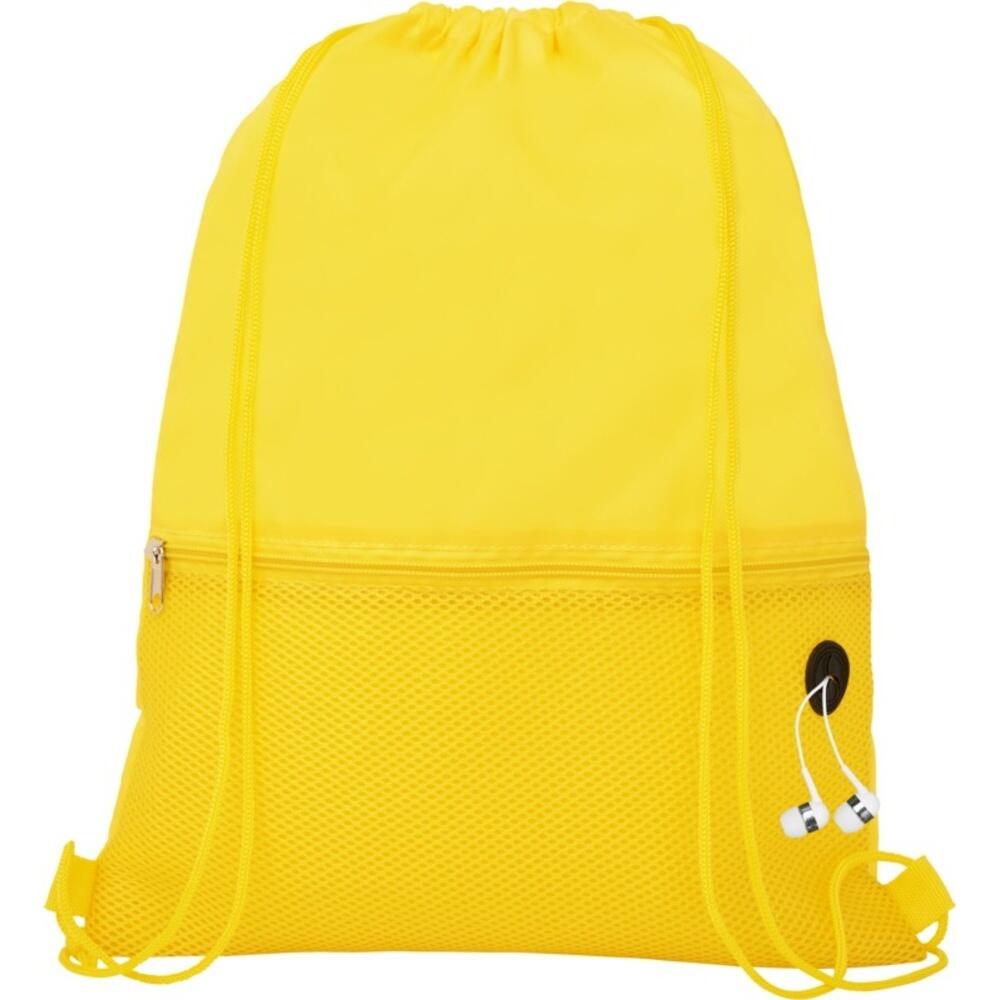 Oriole Mesh Drawstring Bag (Yellow) One Size