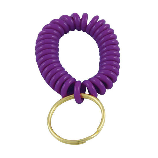 Spirale Portachiavi Fox 40 Viola