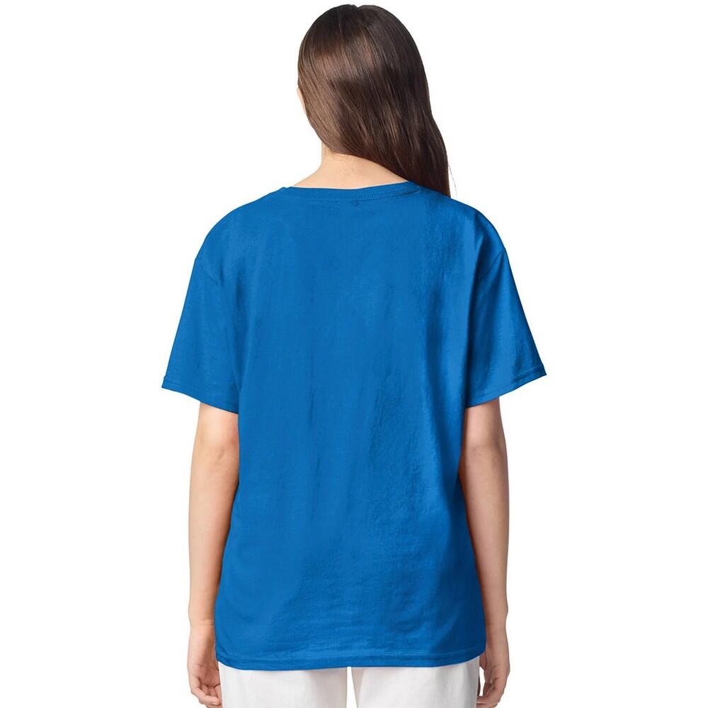 Maglietta Semplice Bambini Gildan Blu Reale 3/4