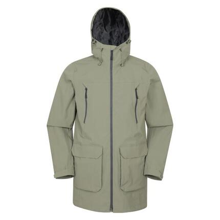 Veste Imperméable Longue HASTINGS Homme (Vert Pâle)