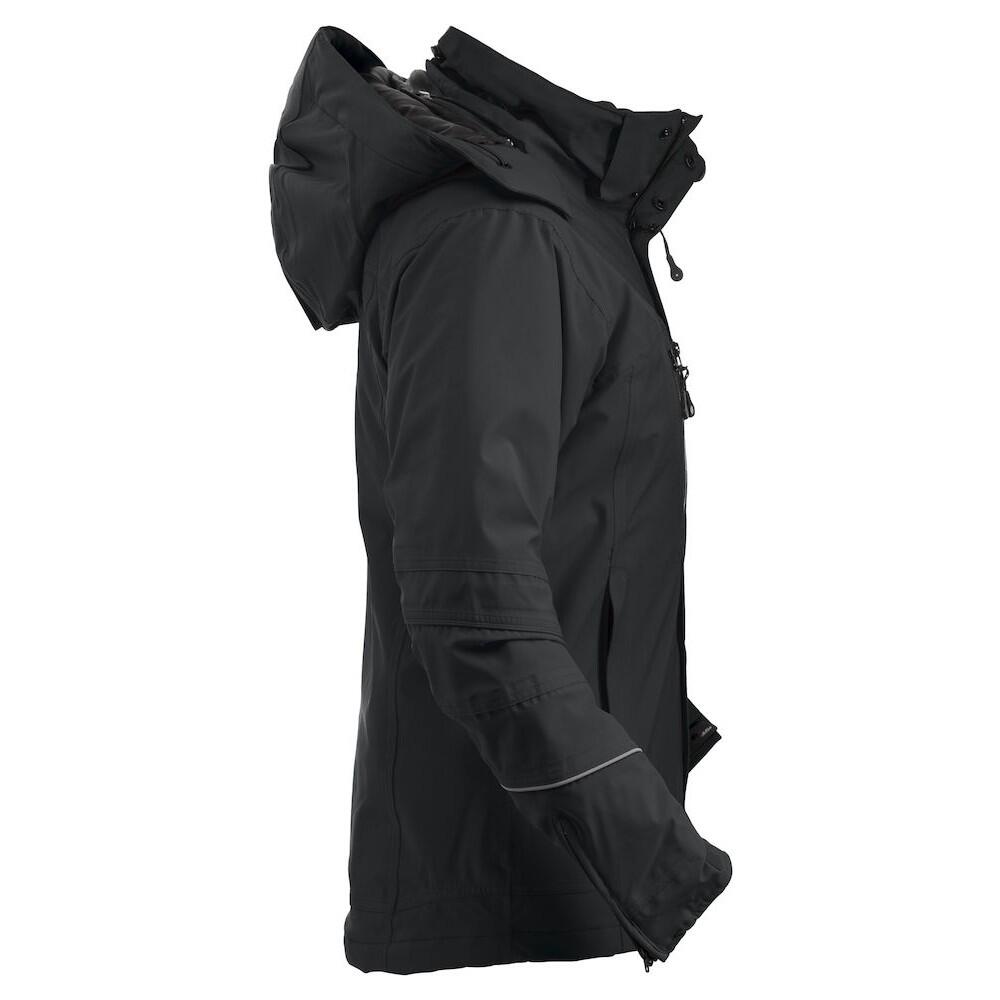 Mens Sanders Soft Shell Jacket (Black) 4/6
