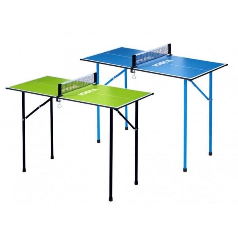 MESA DE TENIS DE MESA PING PONG MINI INDOOR PEQUEÑA BLEU