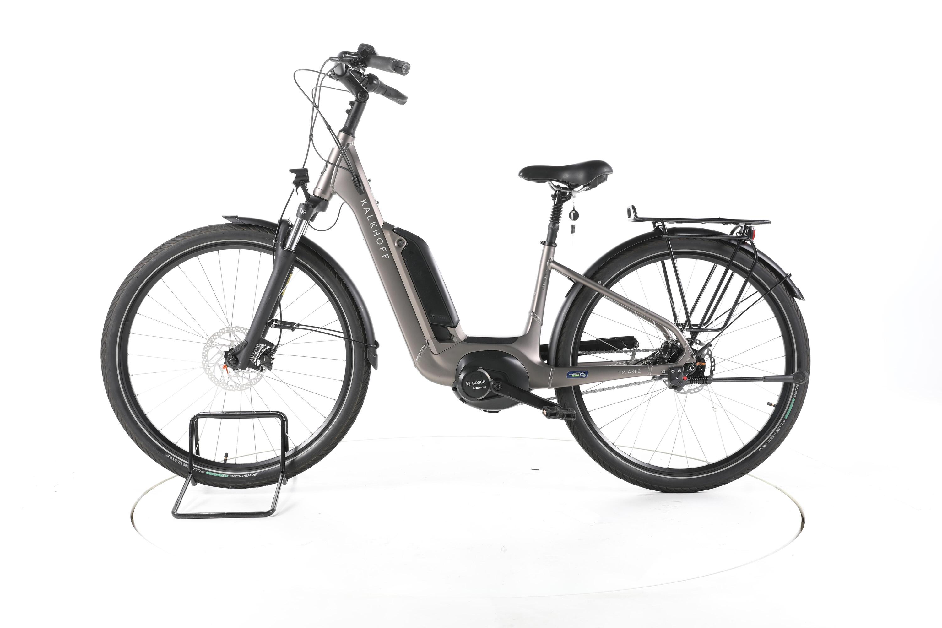 Tweedehands - Kalkhoff Image 1.B Move City E-Bike Lage instap - Zeer goed 6/7