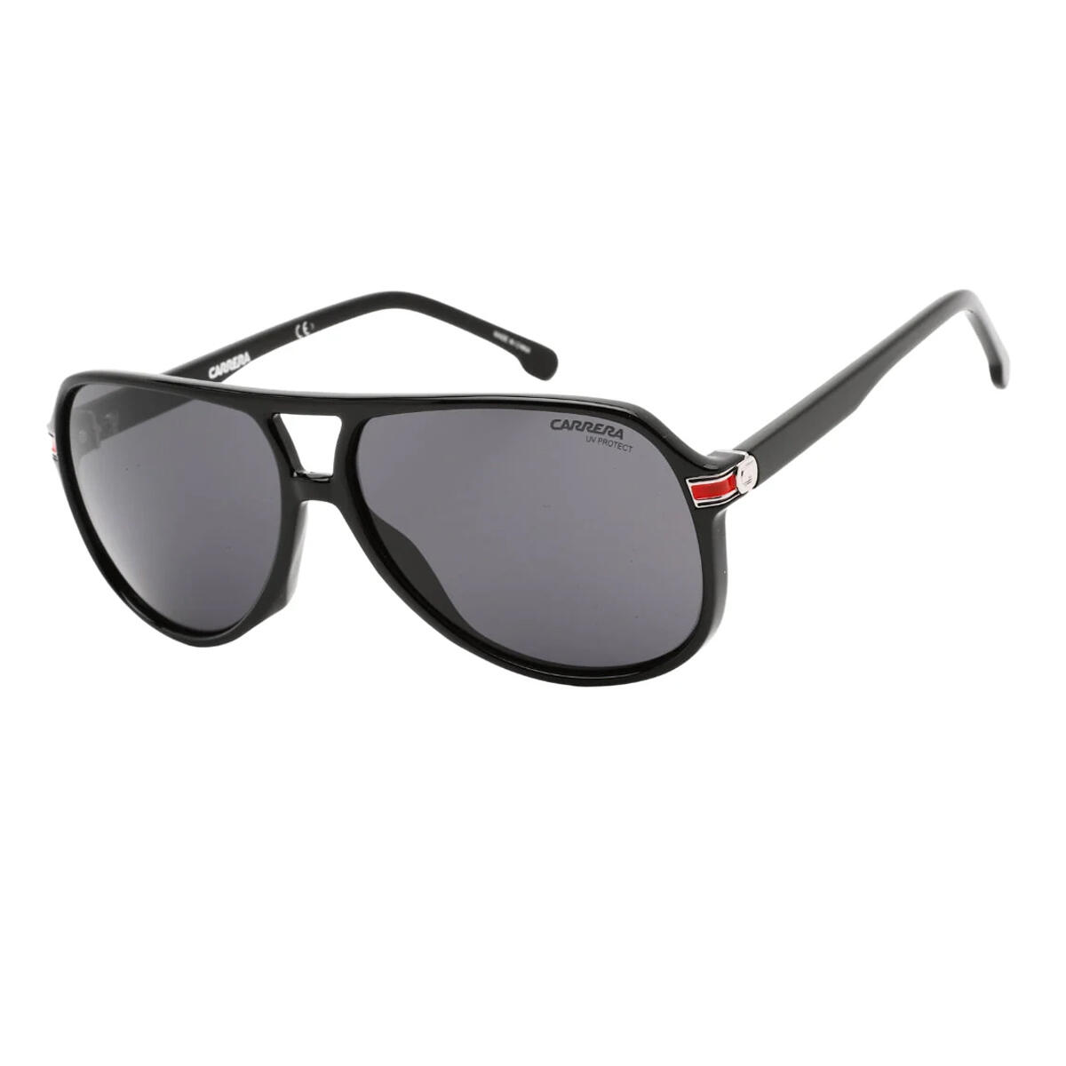 UnifarbenSonnenbrille für Herren Schwarz 2/2