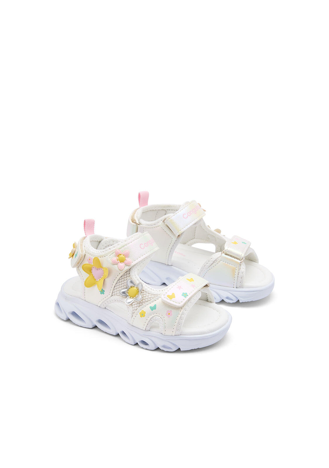 Sandalias Conguitos Floral 3/5