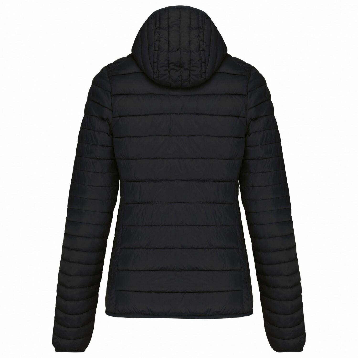 Giacca Imbottita Con Cappuccio Donna Kariban Nero 2/3
