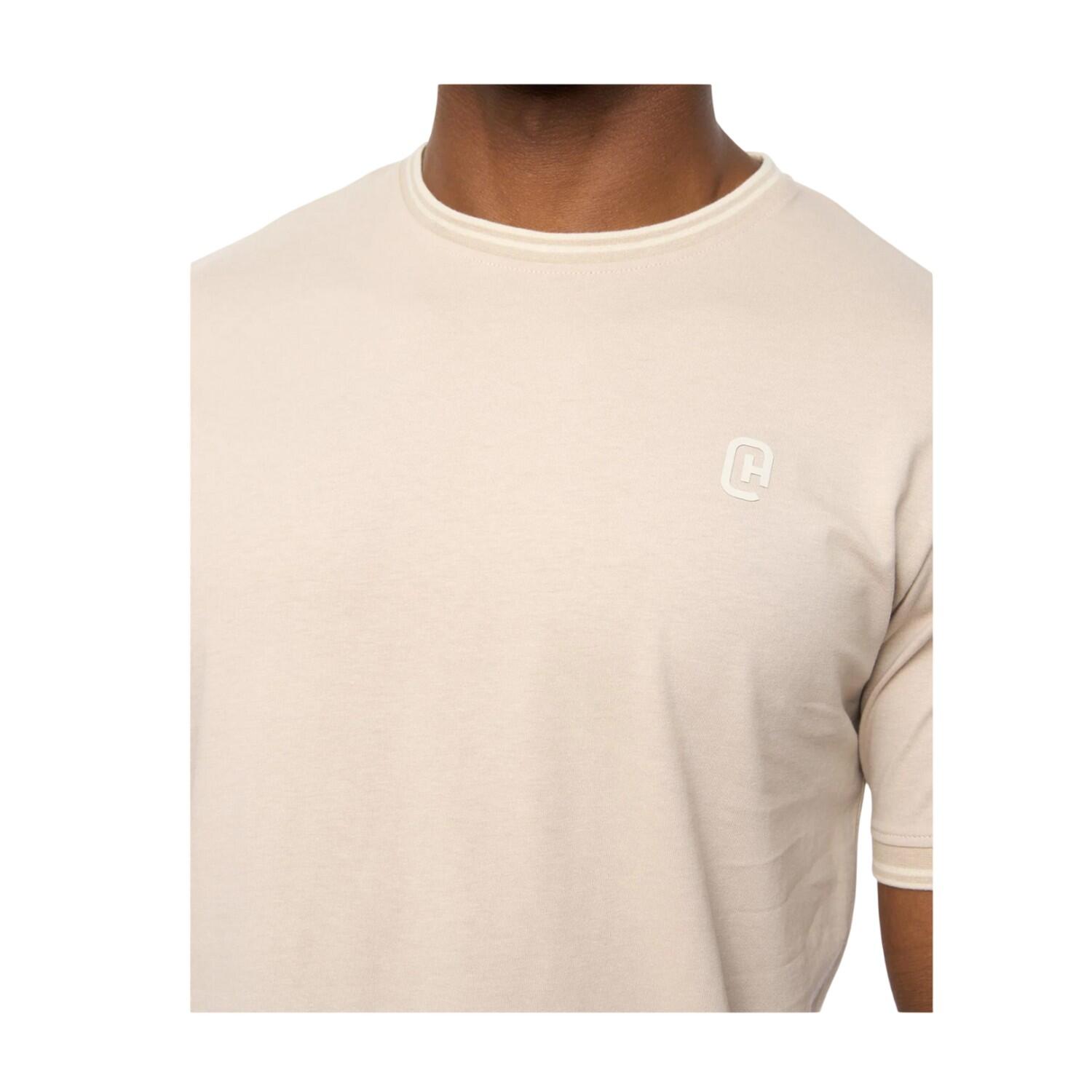 "Preece" TShirt für Herren Helles Steingrau 4/4