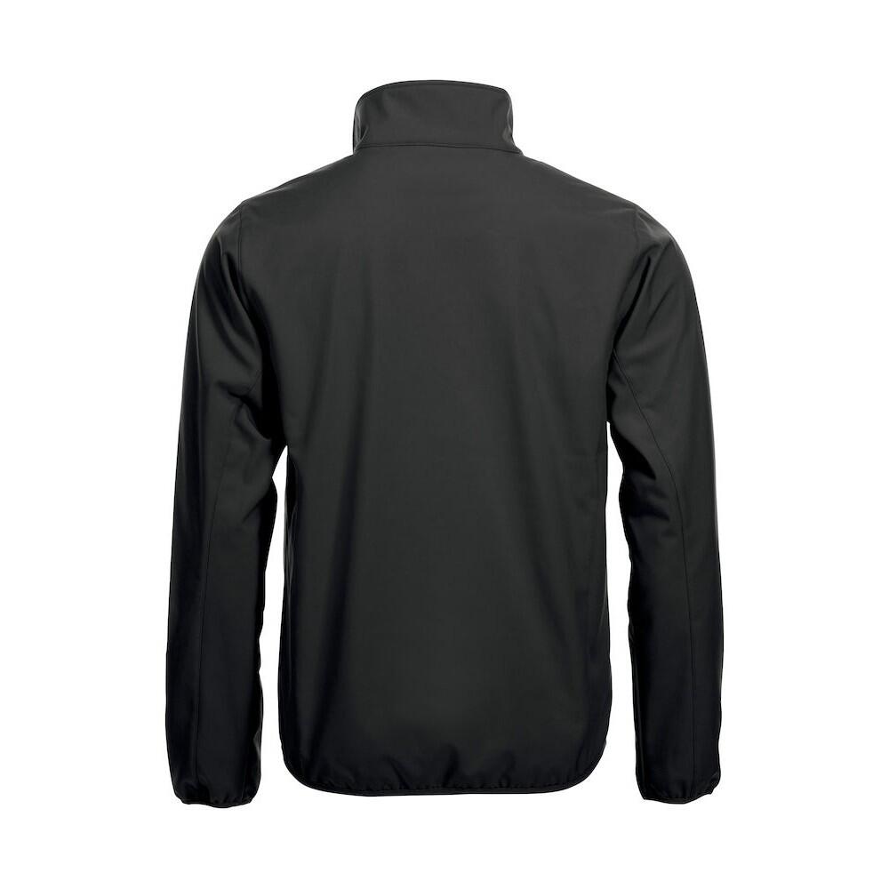 "Basic" Softshelljacke für Herren Schwarz 2/6