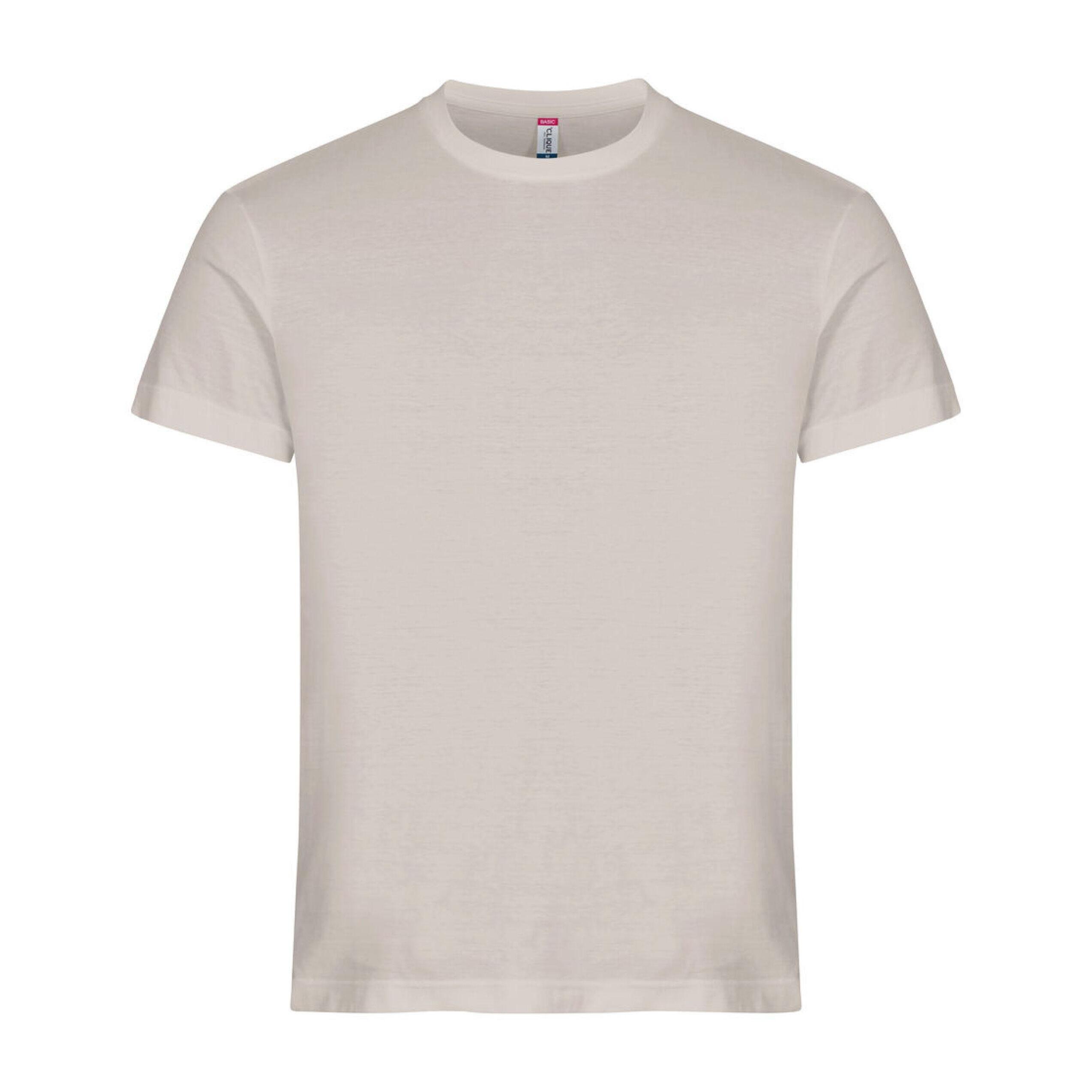 Mens Melange TShirt (Stone) 2/5