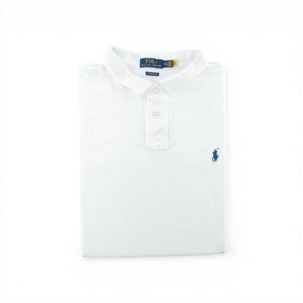 Reconditionné - Polo manches courtes Homme Blanc - Excellent