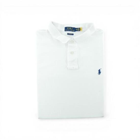 Reconditionné - Polo manches courtes Homme Blanc - Excellent