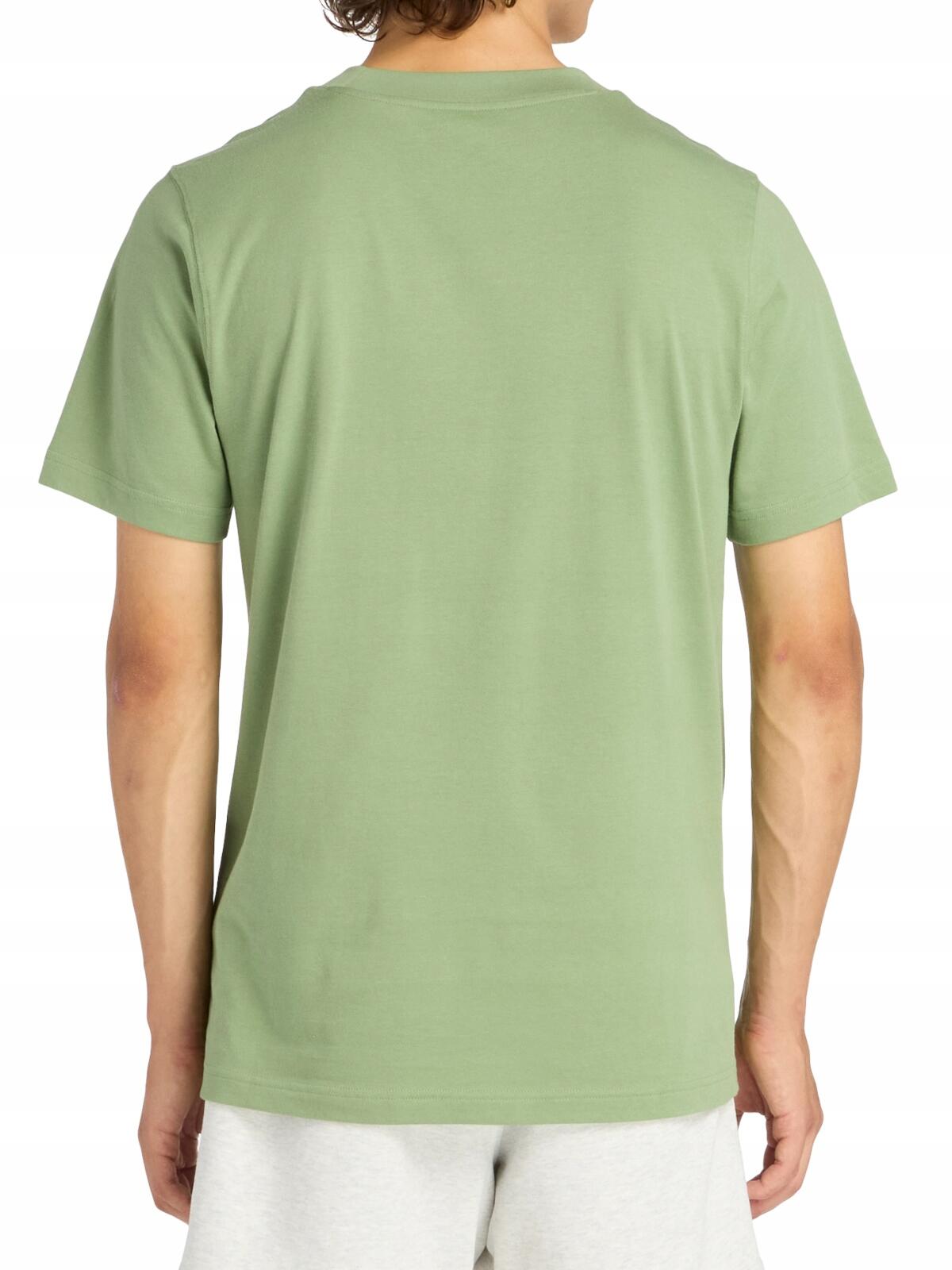 Koszulka na co dzień Męska T-Shirt New Balance Sportowa Bawełna 4/5