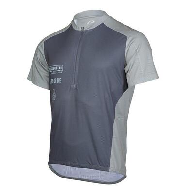 Graveljersey voor heren p-mystery zwart