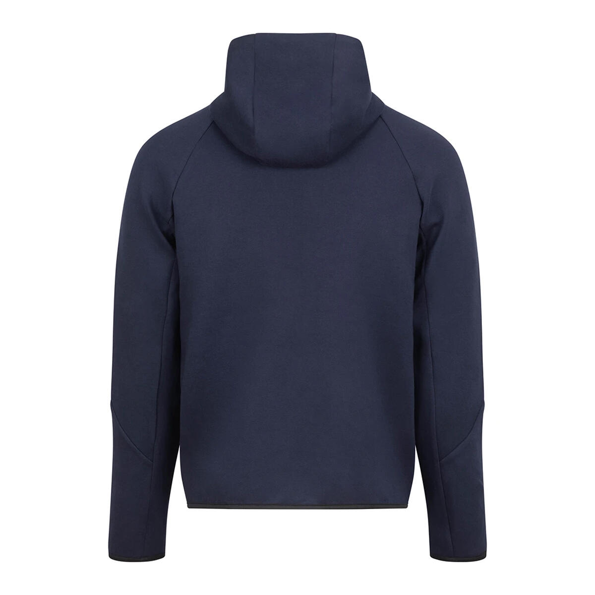 Felpa Con Cappuccio Cerniera Su Intera Lunghezza Uomo Just Cool AWDis Adapt Blu 2/2