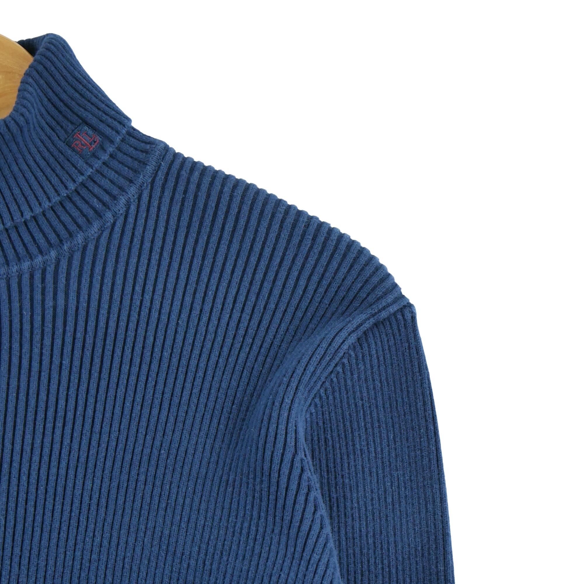 Reconditionné - Pull Femme Marine - Très Bon État 3/5