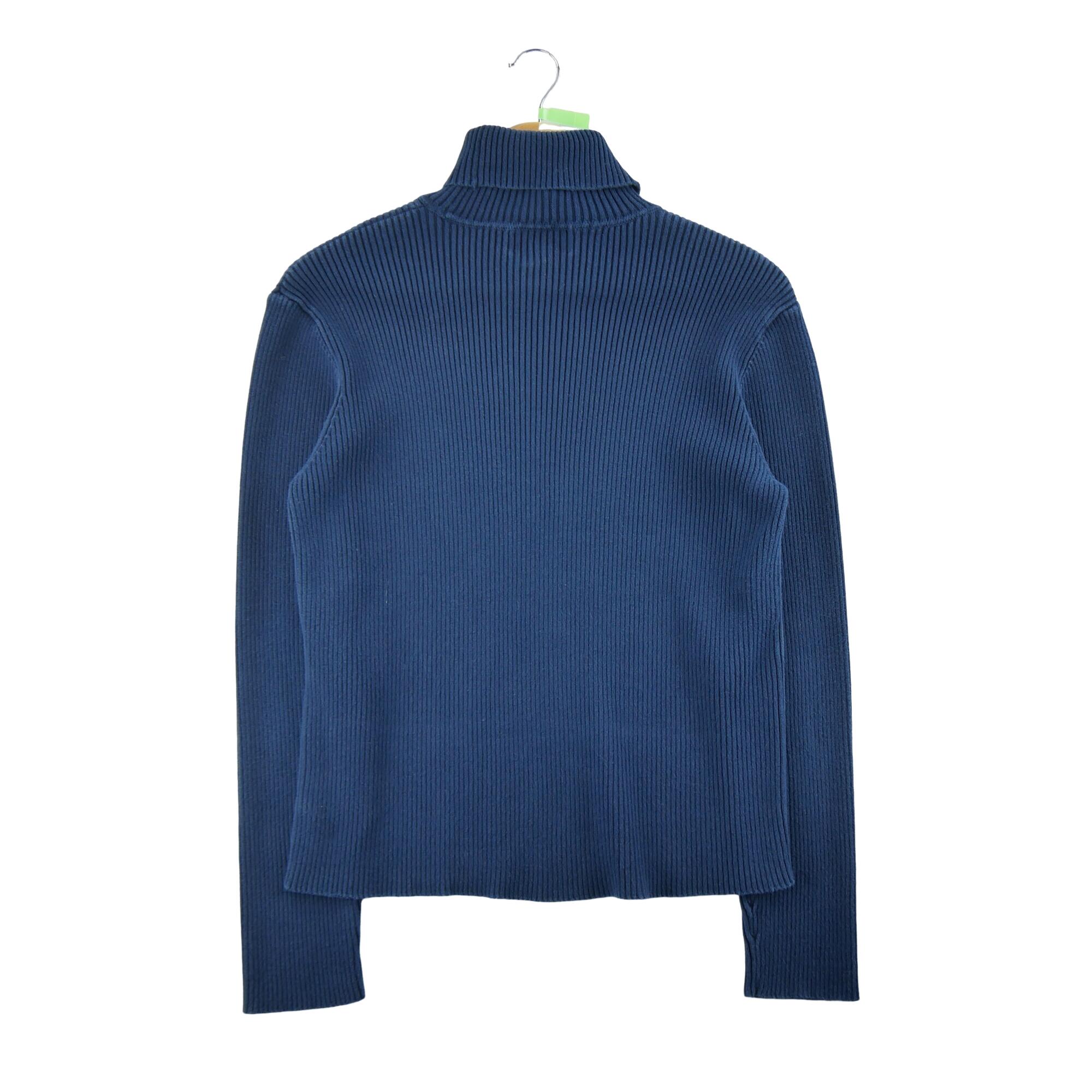 Reconditionné - Pull Femme Marine - Très Bon État 2/5