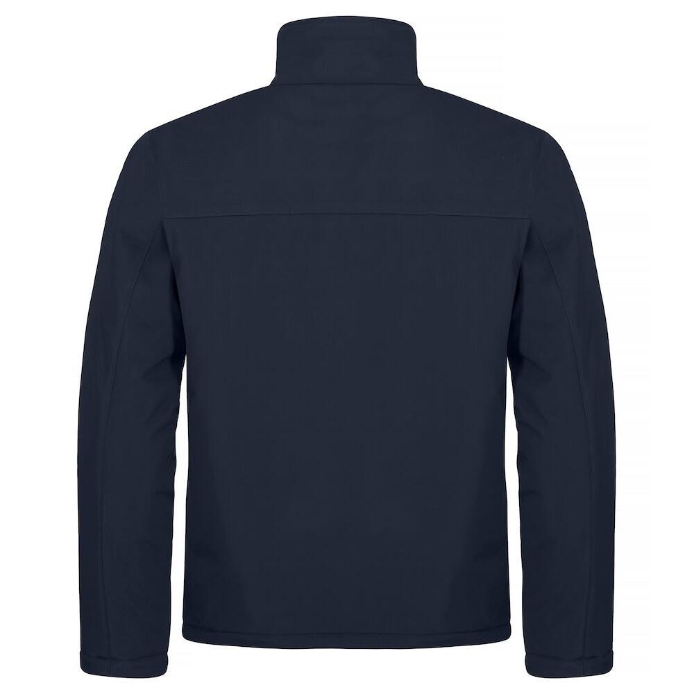 Mens Padded Soft Shell Jacket (Dark Navy) 2/6