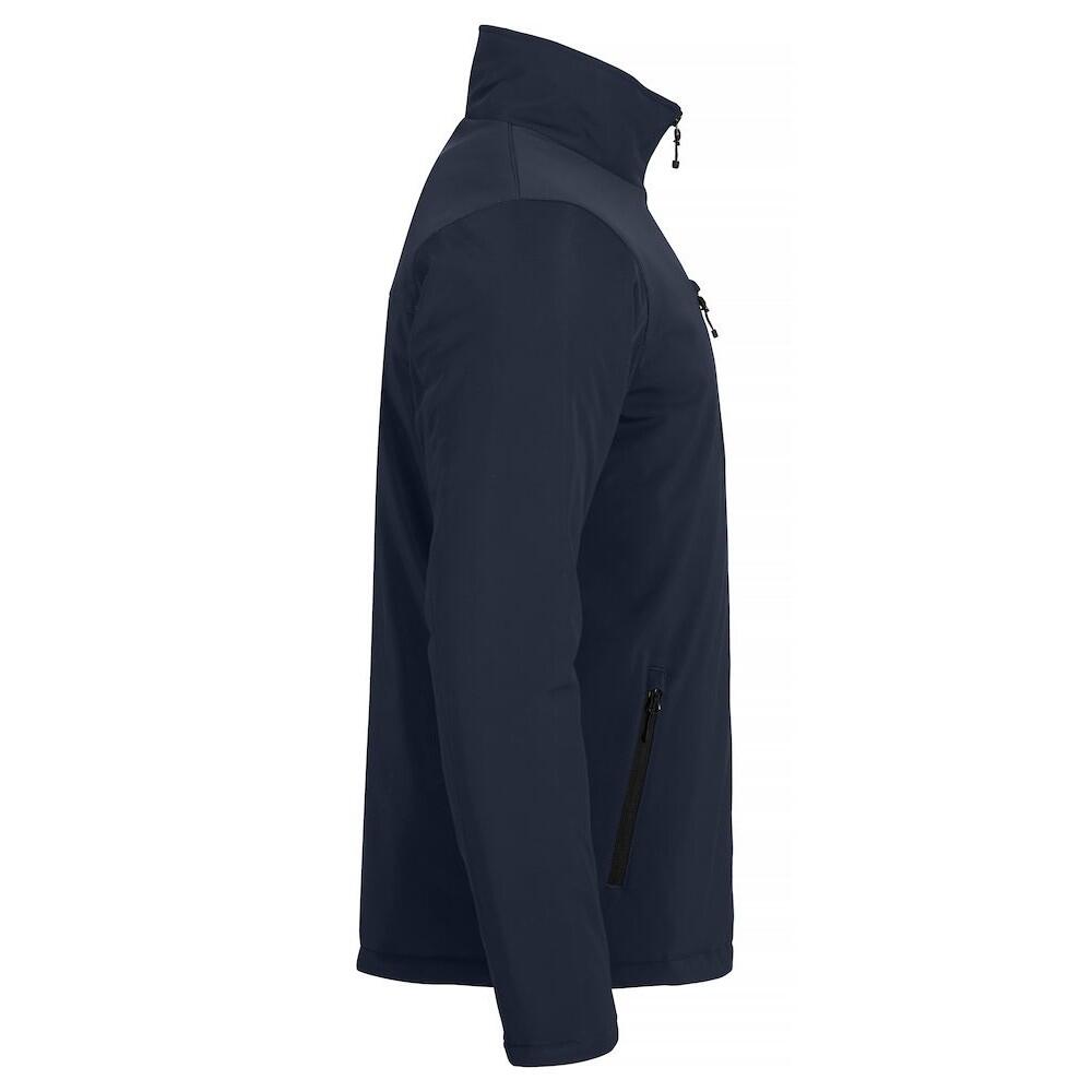 Mens Padded Soft Shell Jacket (Dark Navy) 4/6