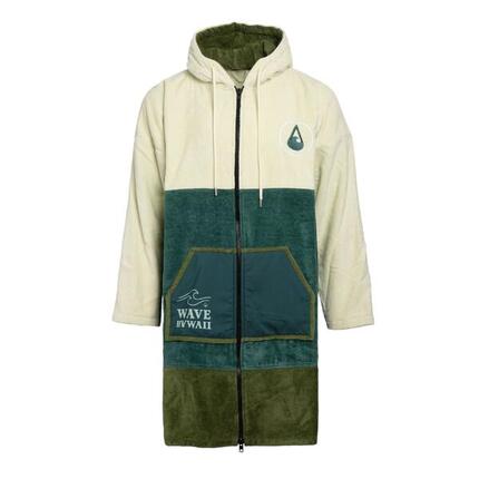 Poncho Wave Hawaii Zip Poncho Cotton Velours Pataya L WH4095 Mehrfarbig 105 x 80