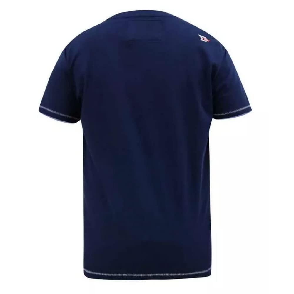 Mens D555 Bronte All American Guitar Guitar Kingsize TShirt (Navy) 3/3