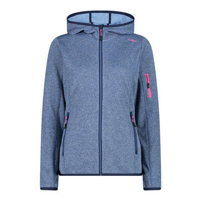 Felpa con cappuccio da donna CMP Knit-Tech