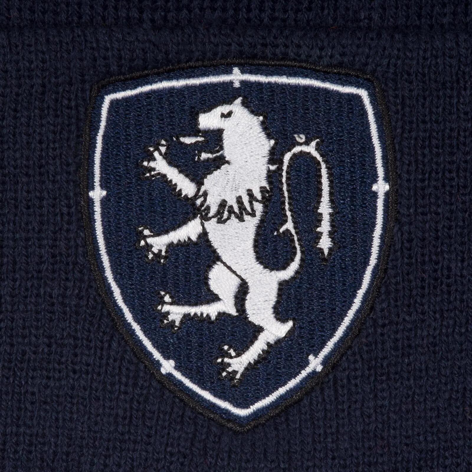 Scotland Retro Knitted Beanie (Blue/White) 2/2