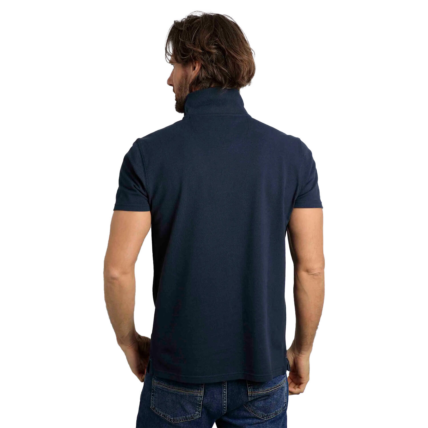 Polo MILES Homme (Bleu Marine) 4/4