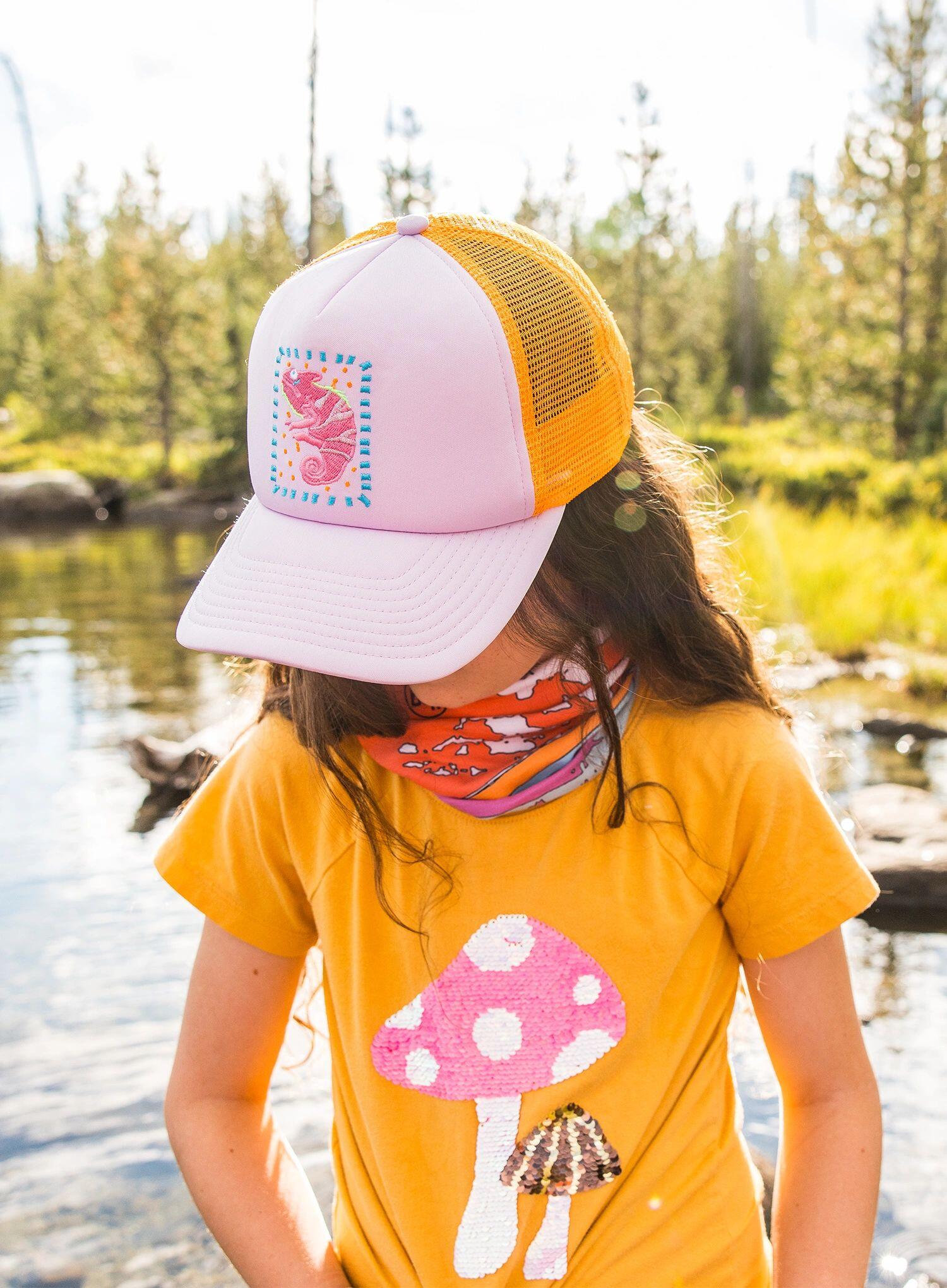 Czapka dziecięca Buff Trucker Cap Kid - kalita sheer lilac 5/6