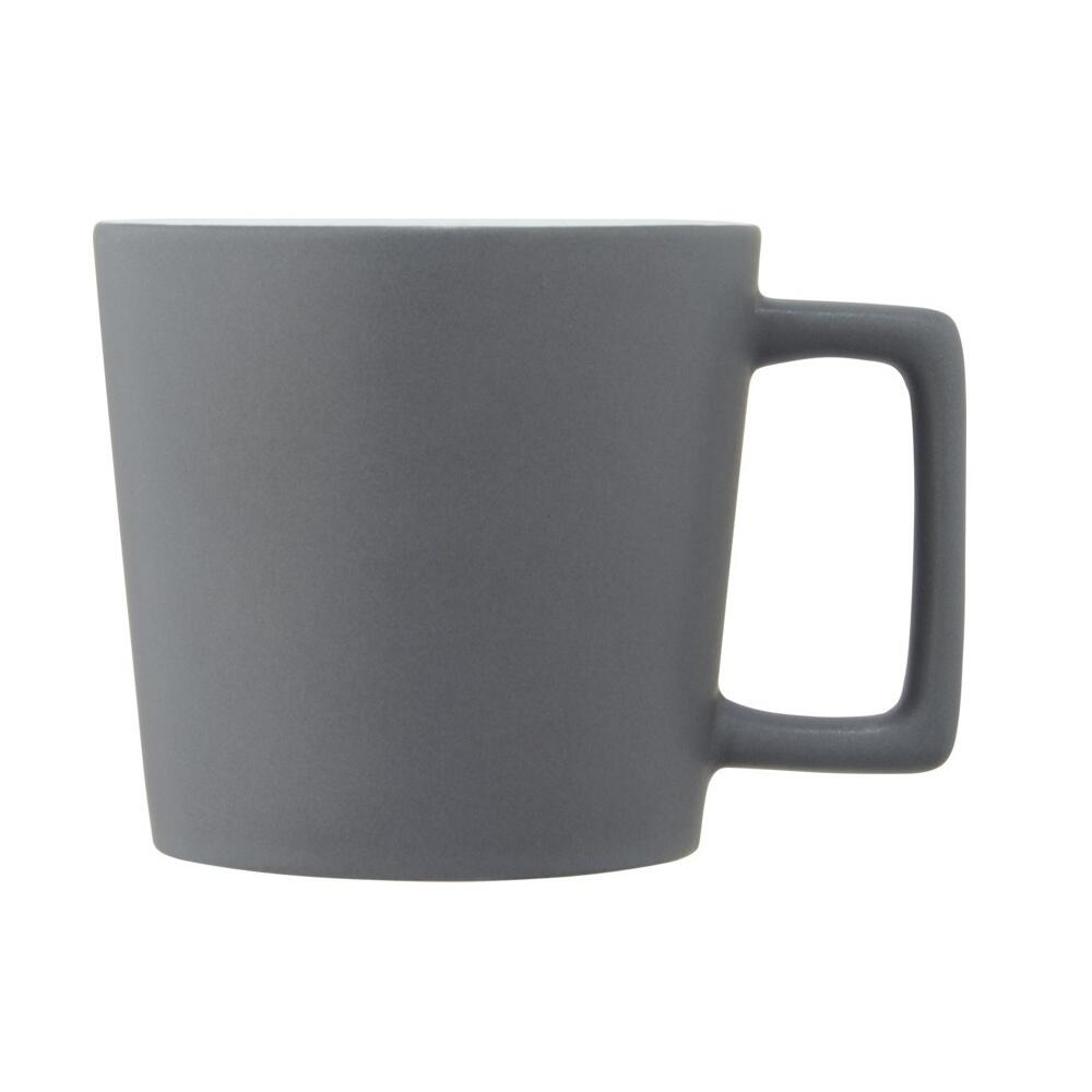Ceramic 370 Ml Tazza Bullet Cali Grigio Bianco 2/3