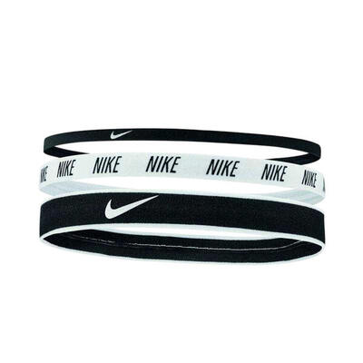 Fascia Per Capelli Misto Uomo Misura Confezione 3 Nike Bianco Nero