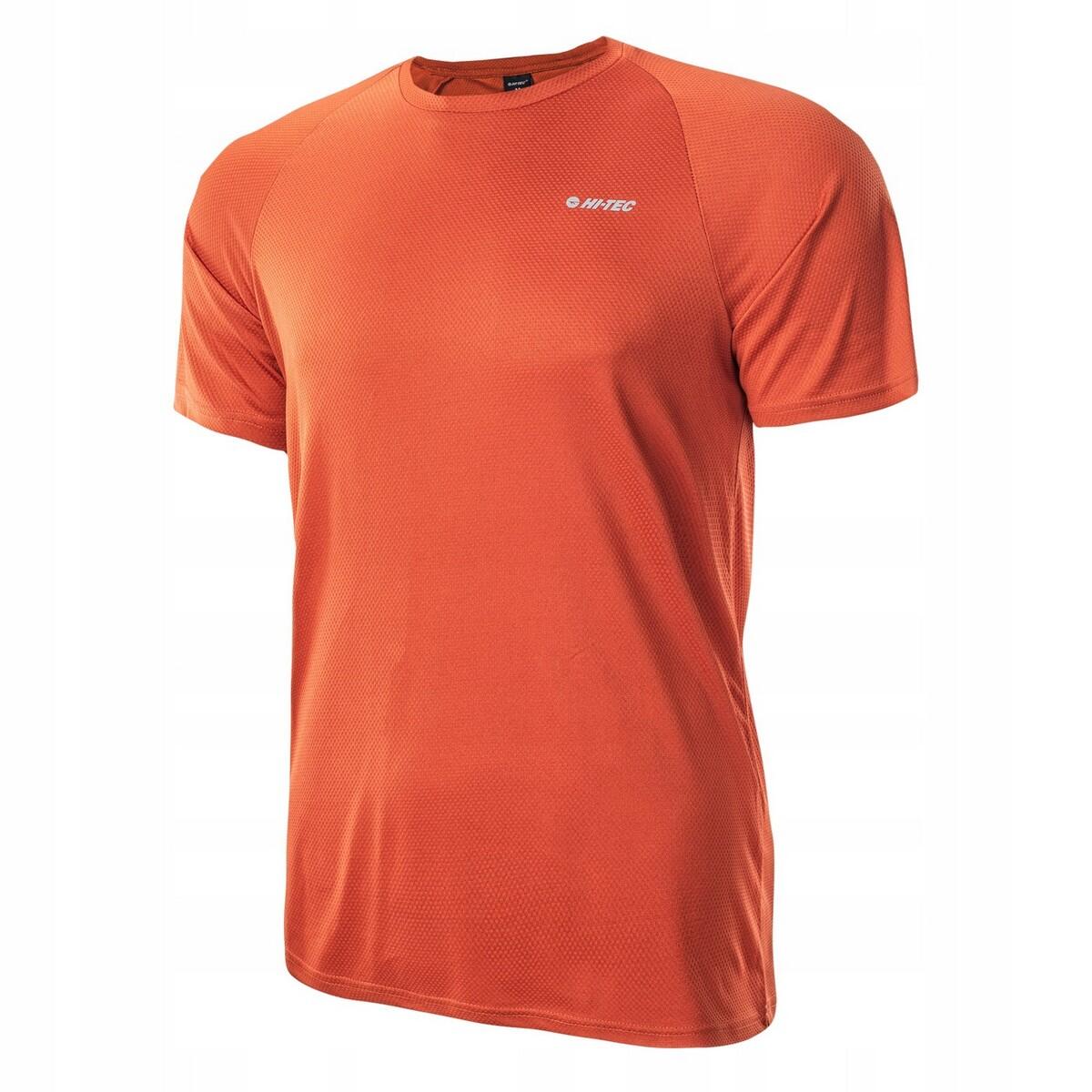 Maglietta Poliestere Uomo Hi-Tec Makkio Arancio 3/3
