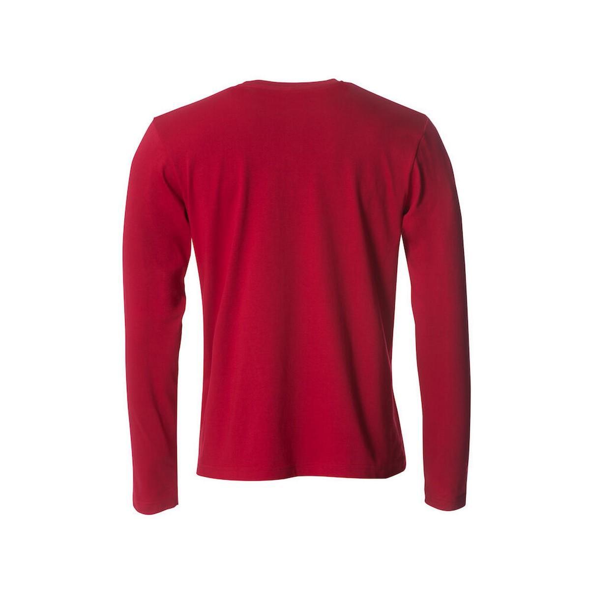 TShirt für Langärmlig Herren Rot 2/2