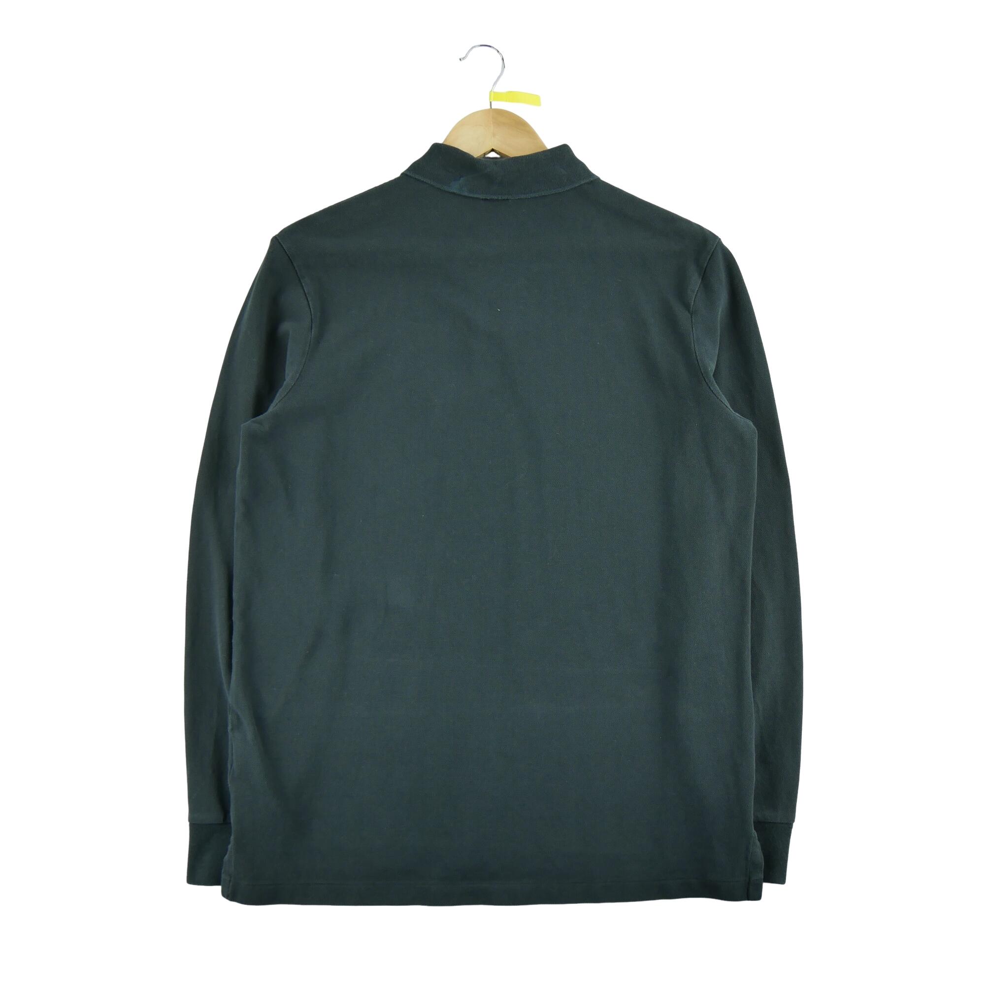 Seconda Mano - Polo manica lunga nero da uomo - Stato buono 2/7