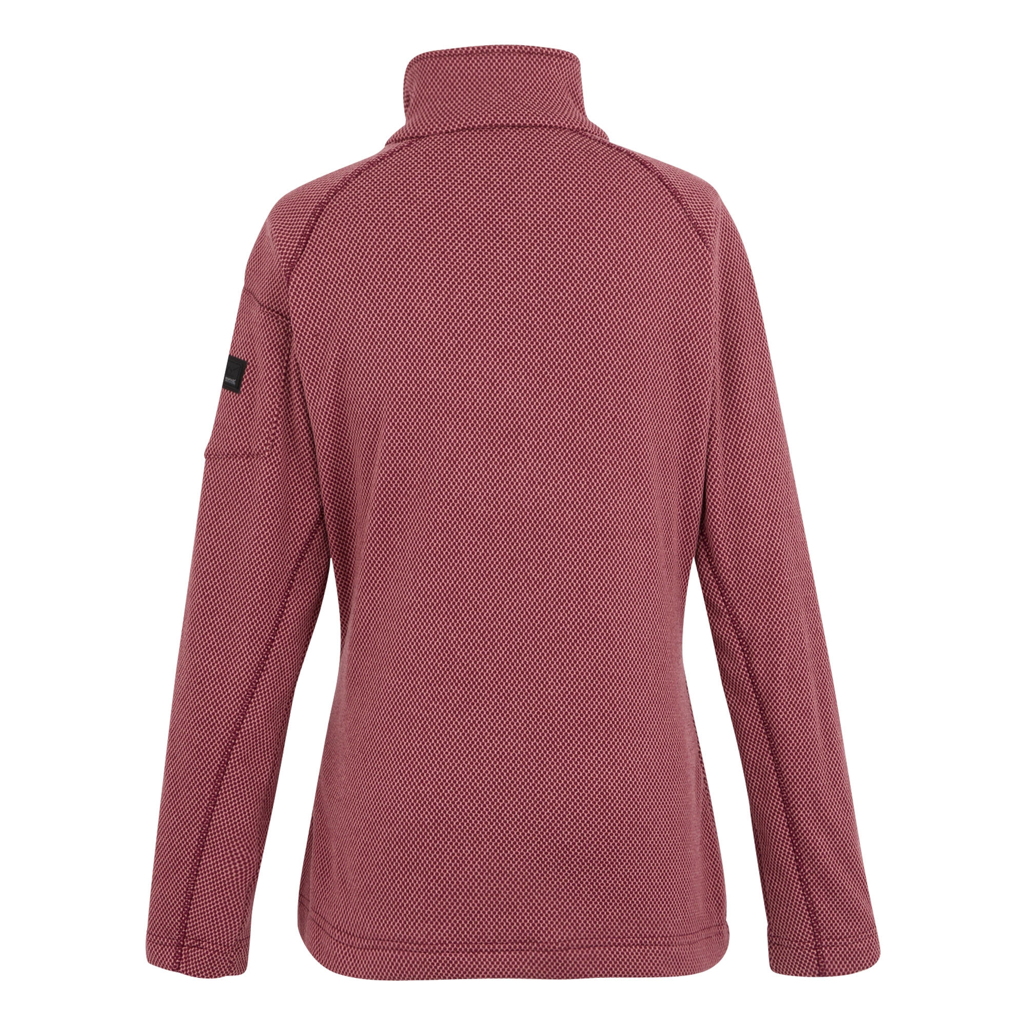 Veste Polaire LILIENA Femme (Rouge Sombre / Vieux Rose) 2/5