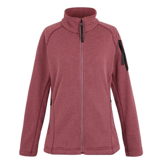 Veste Polaire LILIENA Femme (Rouge Sombre / Vieux Rose)