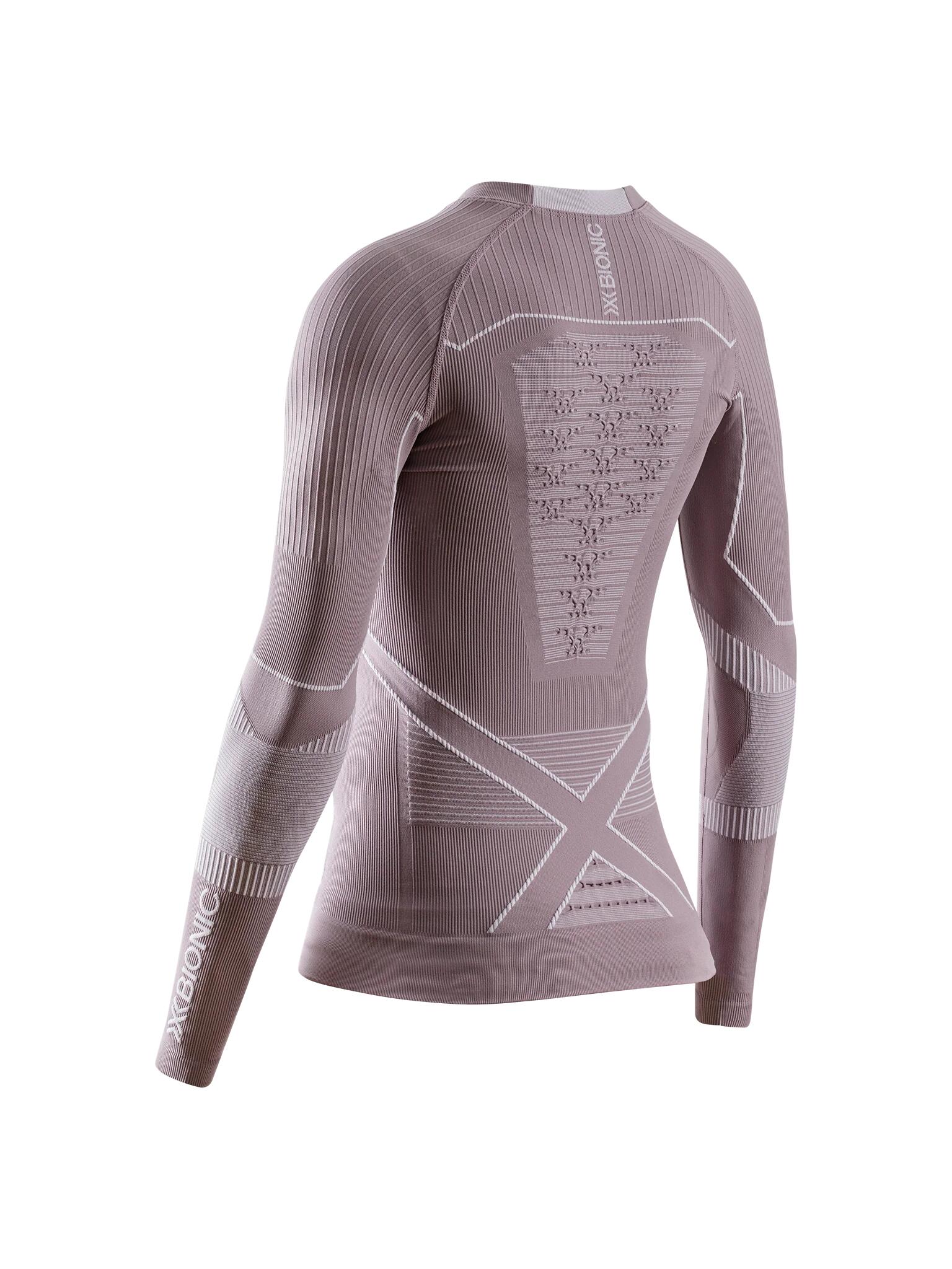 Koszulka termoaktywna damska X-Bionic Energy Accumulator Light Shirt LS Lavender