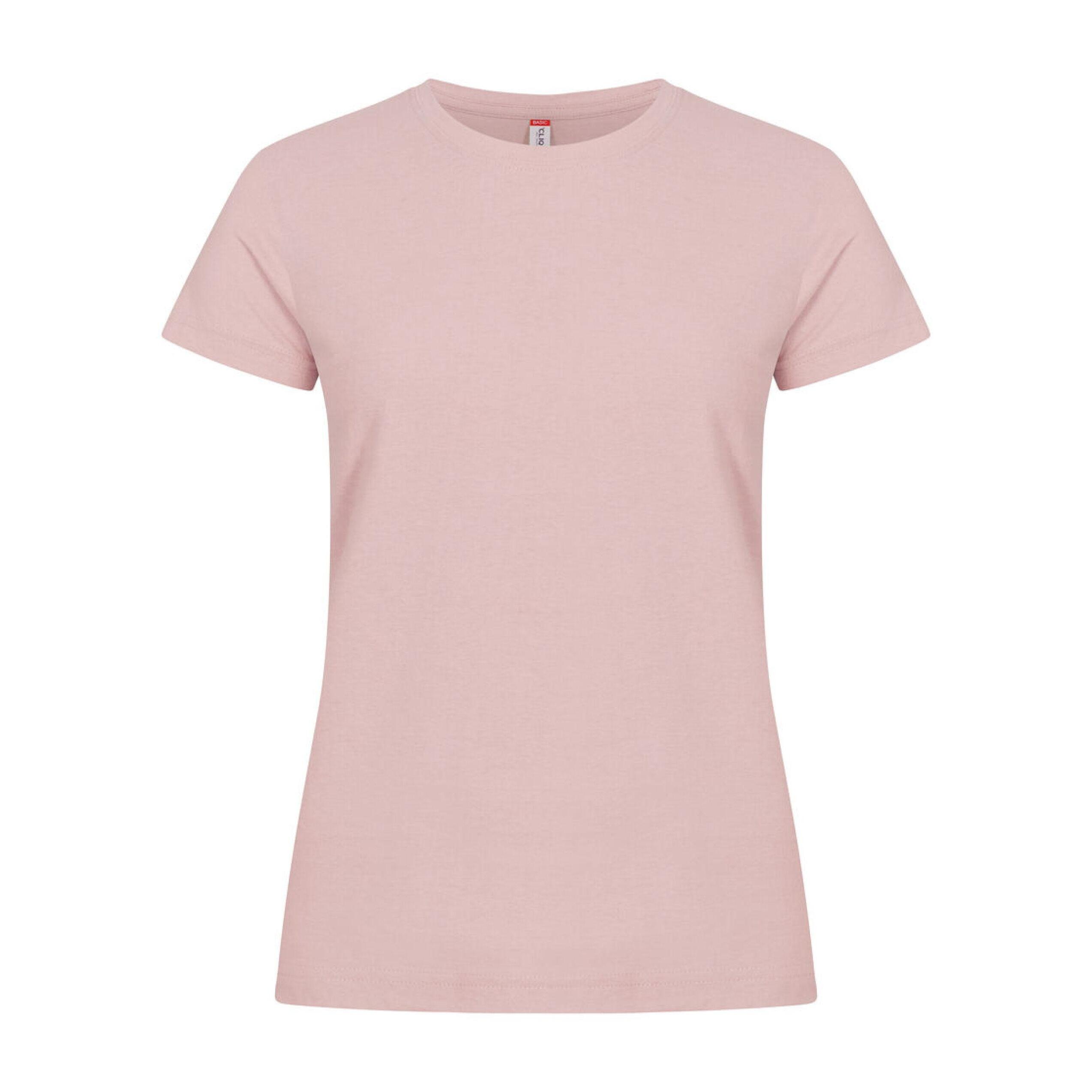 Womens/Ladies Plain TShirt (Candy Pink) 2/5