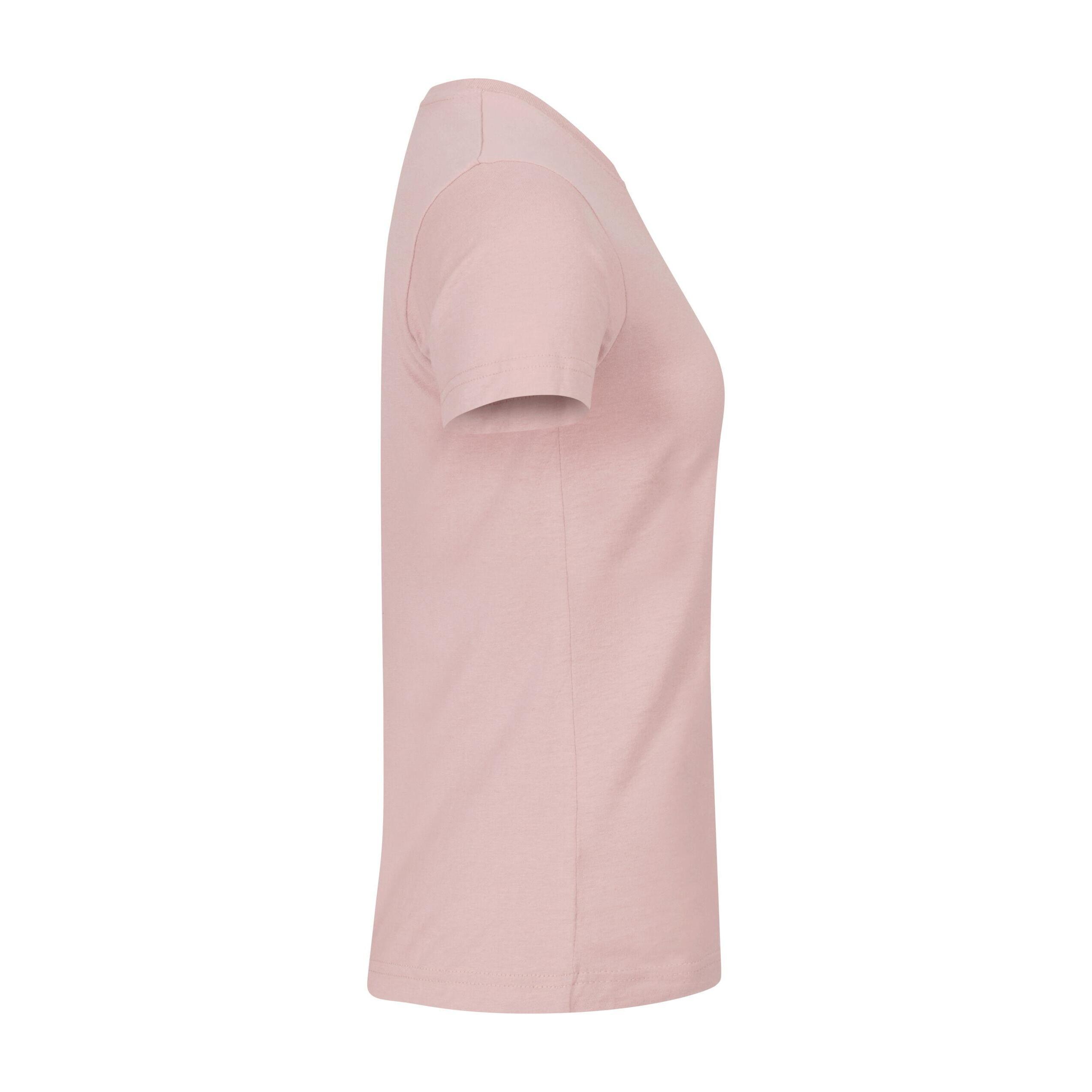 Womens/Ladies Plain TShirt (Candy Pink) 4/5