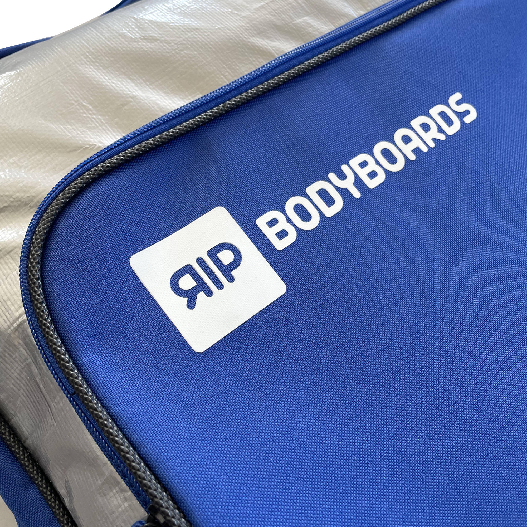 RIP Bodyboard - Housse Bodyboard Double Travel - Silver / Blue 2/7