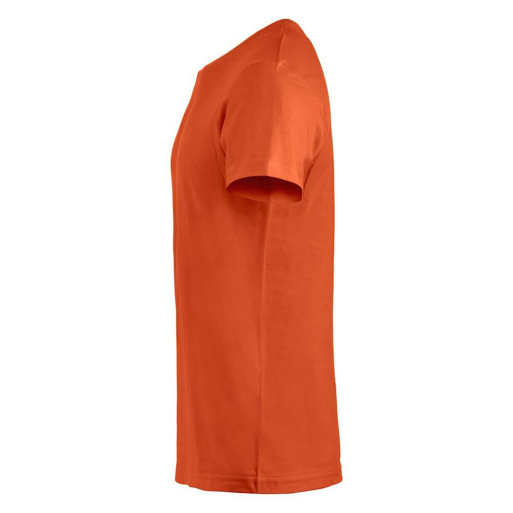Tshirt BASIC Homme (Orange Sang) 3/4