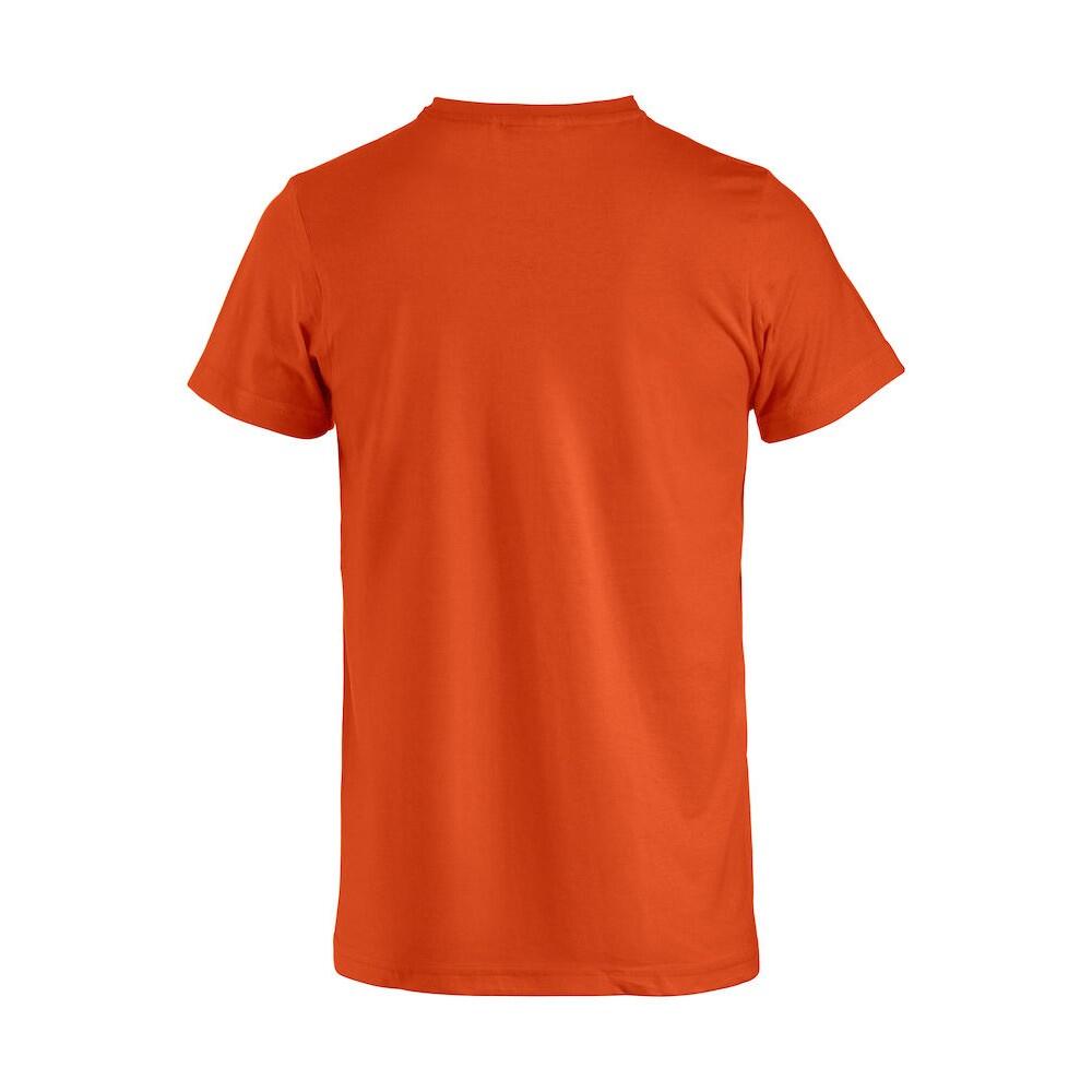 Tshirt BASIC Homme (Orange Sang) 2/4