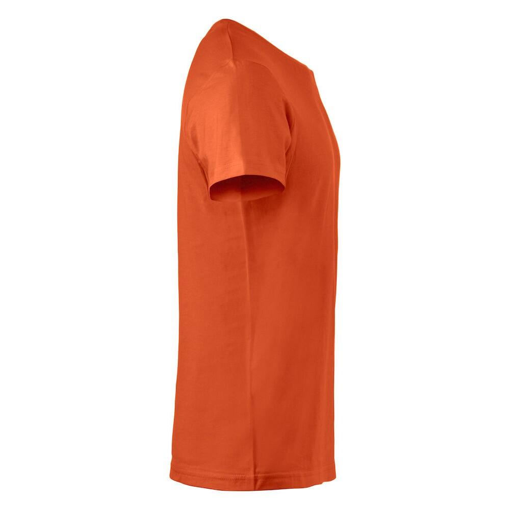 Tshirt BASIC Homme (Orange Sang) 4/4