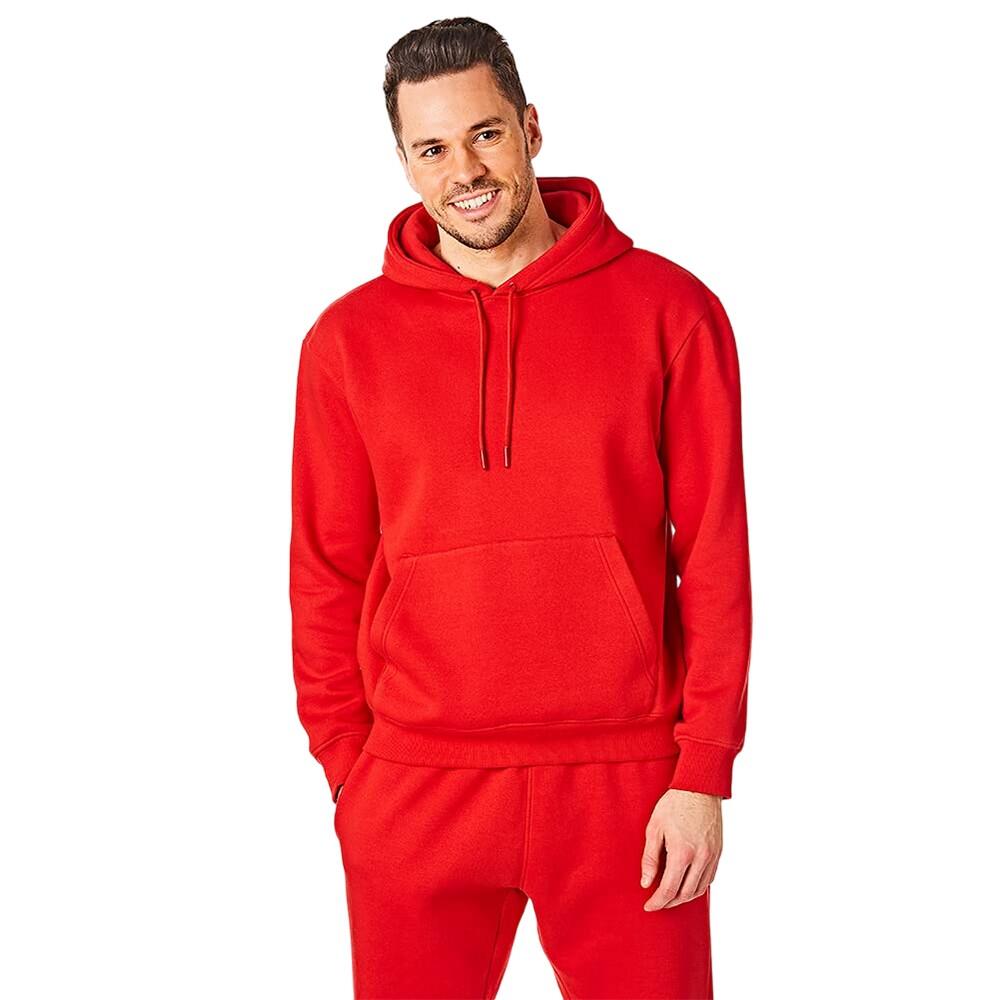 Felpa Con Cappuccio Da Indossare Uomo RIPT Essentials Rosso 2/4