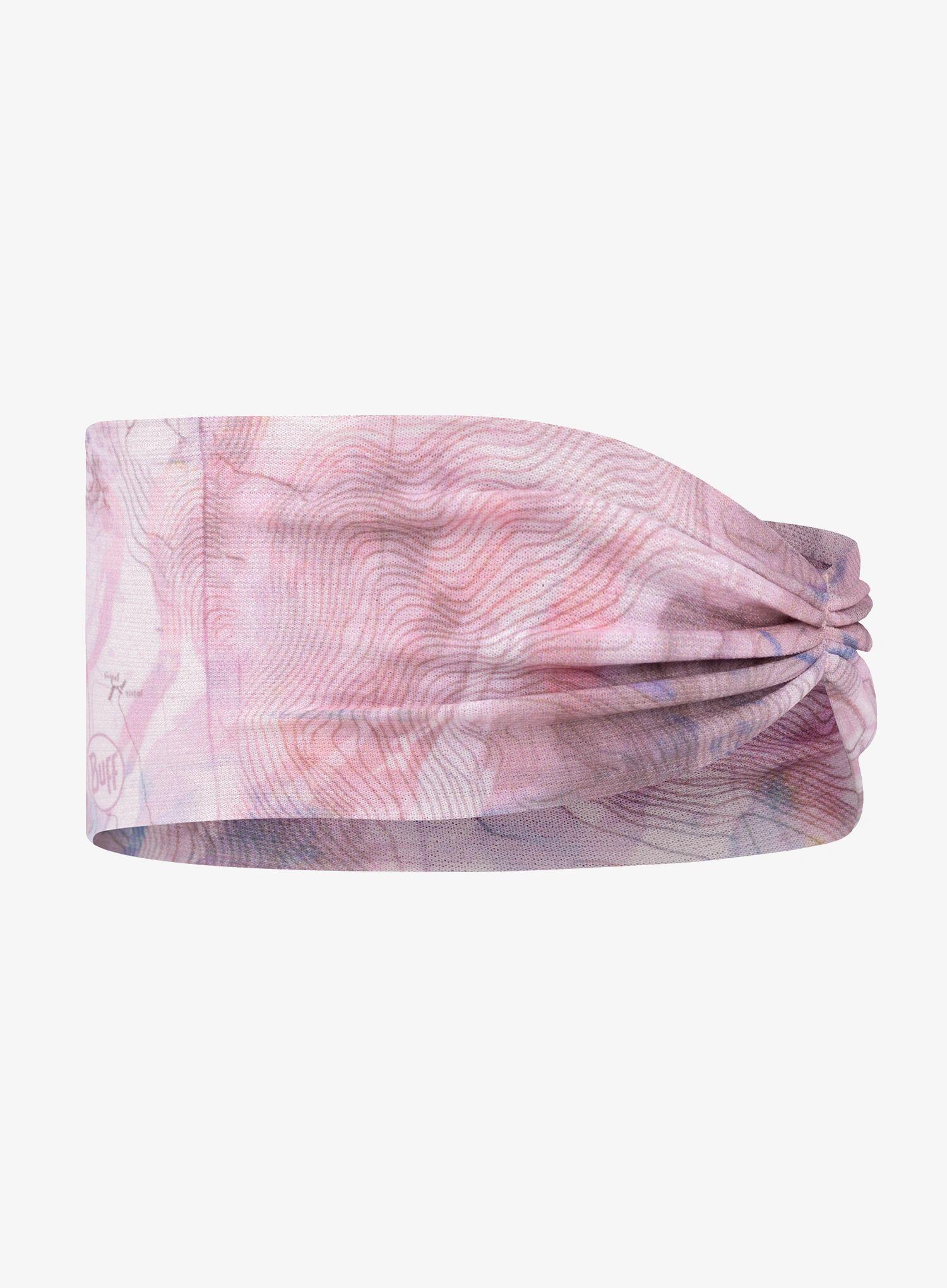 Opaska na głowę damska Buff Coolnet UV Ellipse Headband - orisa pink azalea 3/6